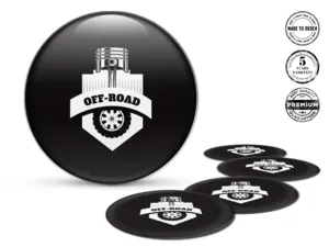 Badge Ruota Logo Sticker Cupola Limitata SUV